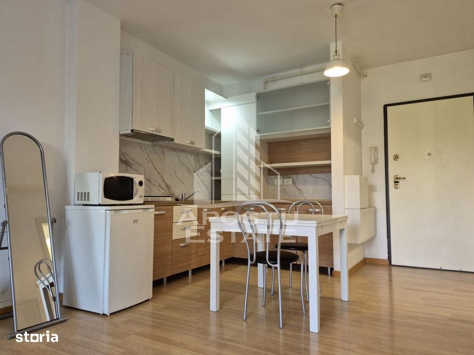Apartament 1camera tip Studio, terasa 7mp, parcare, Favorit Timisoara — fotografia 3