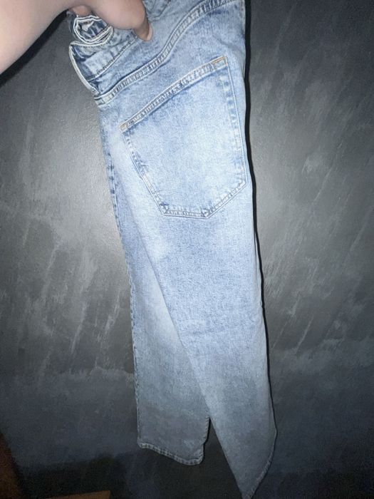 Blugi baggy albastri