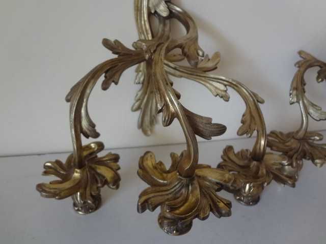 Комлект големи изящни свещници от Виена