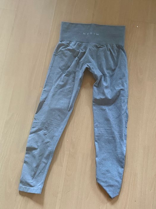 NVGTN Seamless Leggings Originali – Mărimea M – Gri, Model Premium