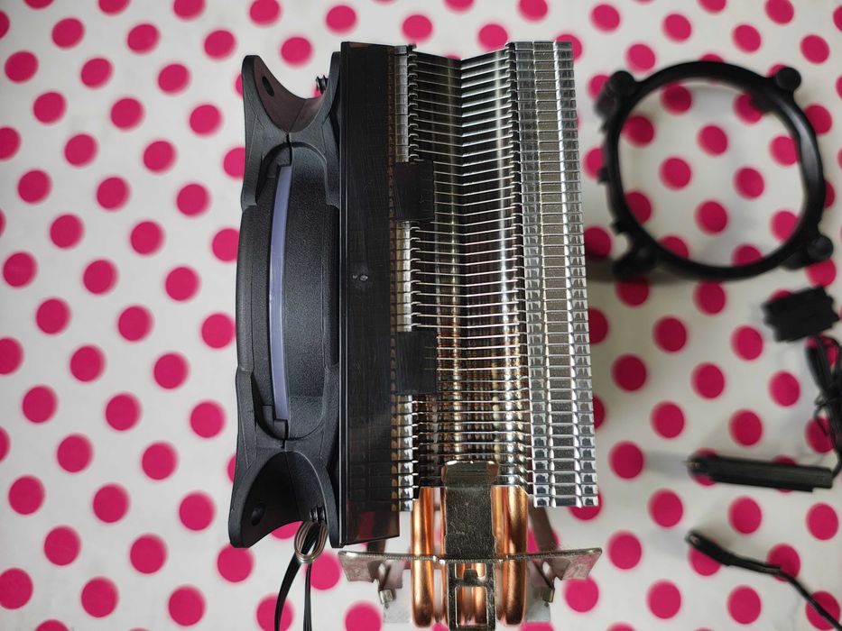 Cooler CPU Pro Gaming 4 Pipes 230W TDP ARGB Universal.