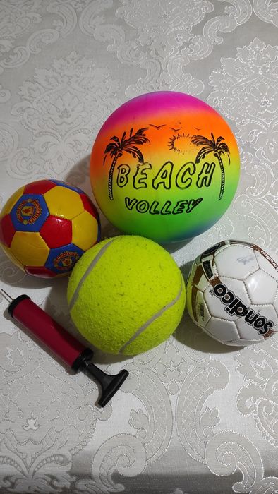 4 бр топки и помпа