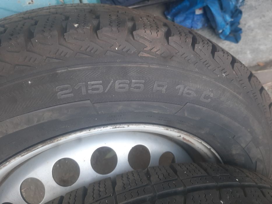 roti iarna 5x120 r16 cu anvelope 215/65/16C vw transporter t5