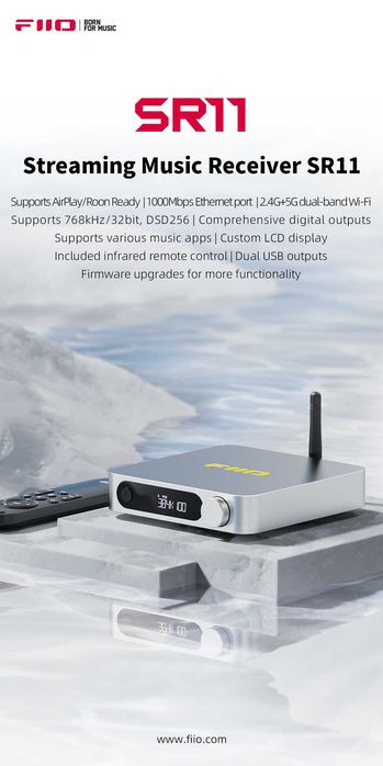 Аудио стример Fiio SR11