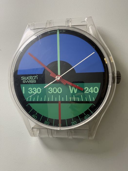 Стенен часовник / Swatch / 80-те