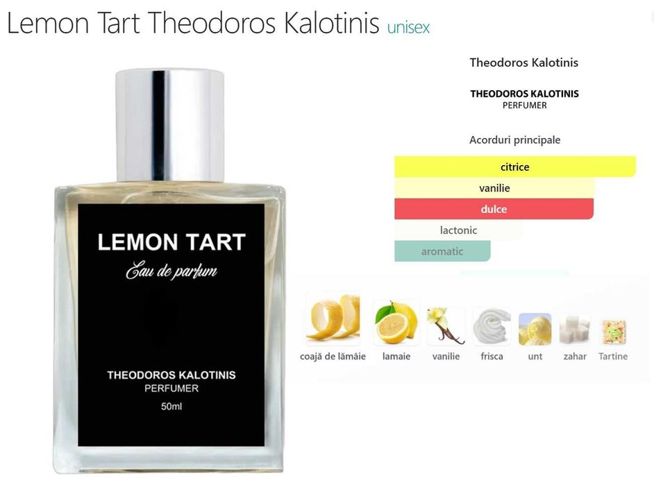 Theodoros Kalotinis Lemon Tart 50 ml