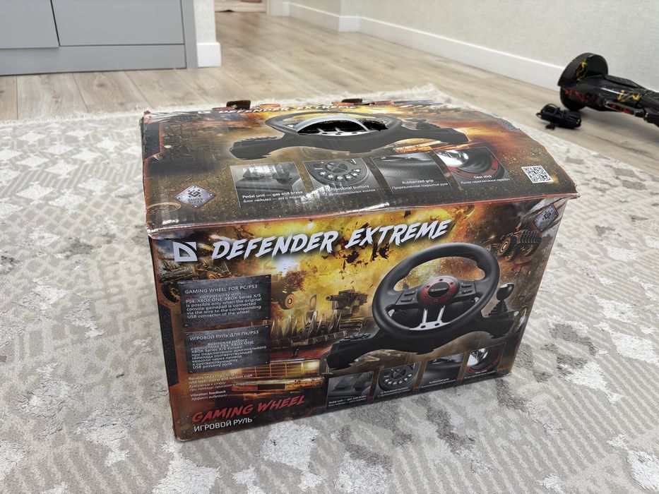Игровой руль Defender extreme