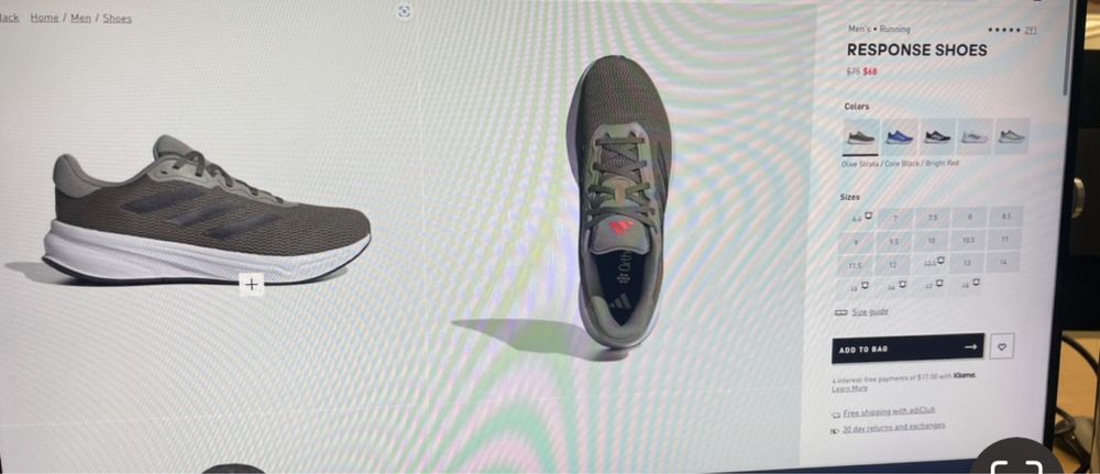 Кроссовка Адидас