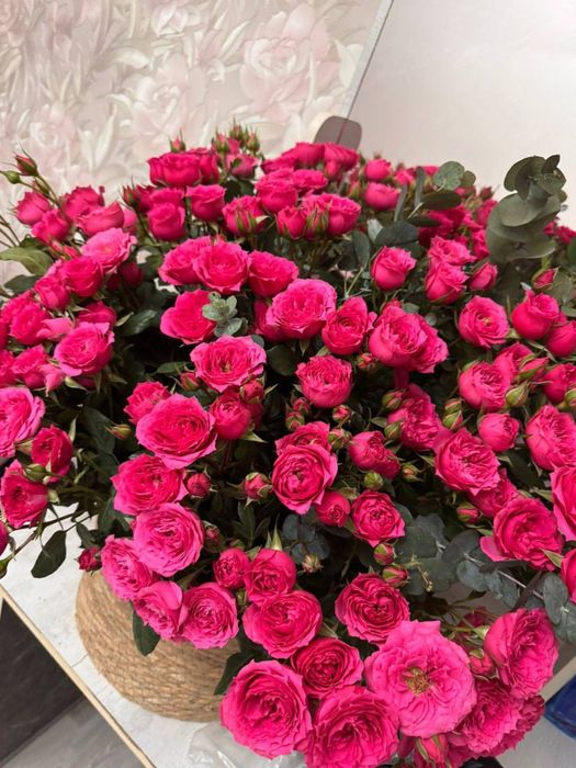 Кустовые розы