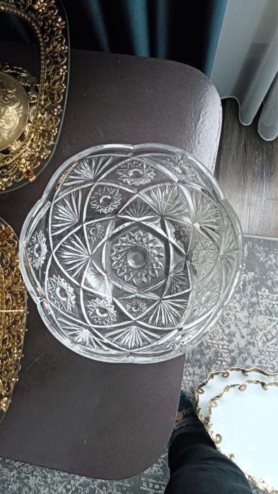 Фруктовница хрусталь 6к