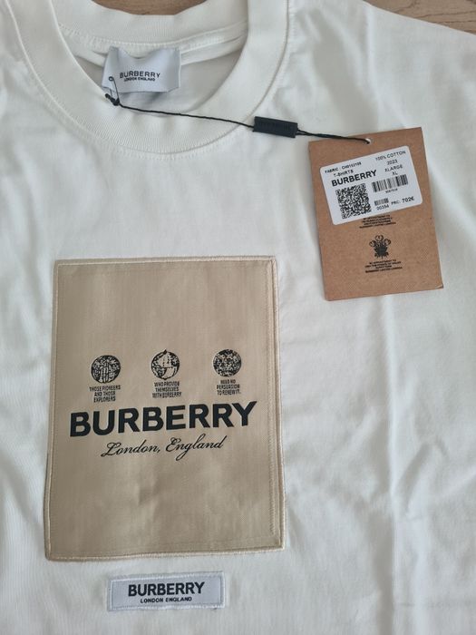 Tricou model Burberry cu eticheta calitate Premium