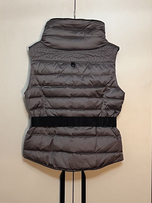 Дамски елек от гъши пух Zara, още с етикет, XL, тъмно сив