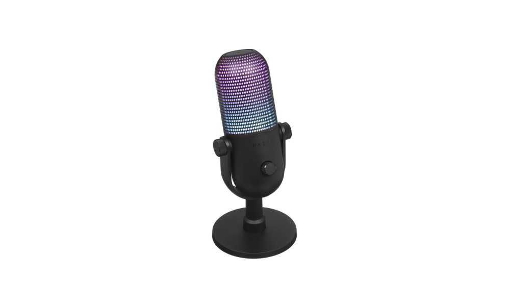 }Микрофон геймерский Razer Seiren V3 Chroma, Uni, RGB чёрный