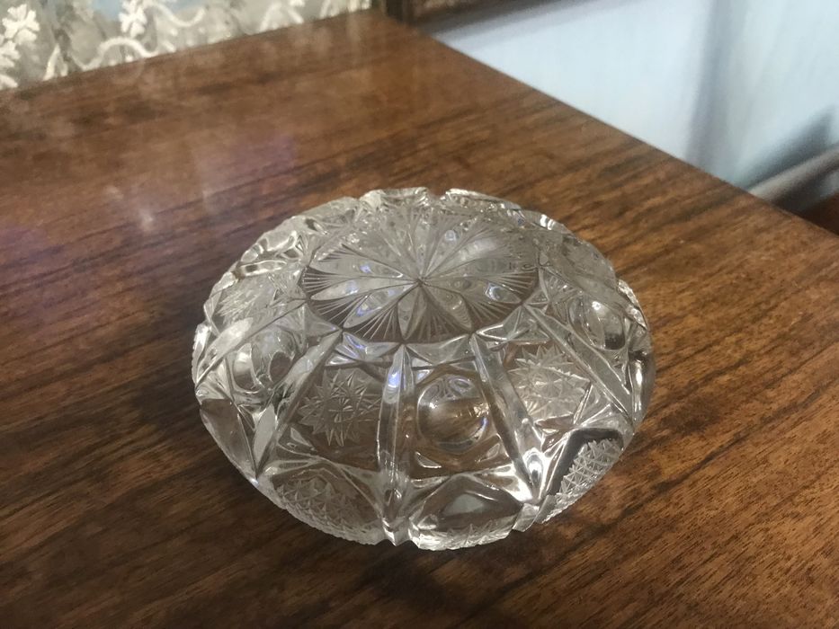 Пепельница хрустальная СССР ретро винтаж