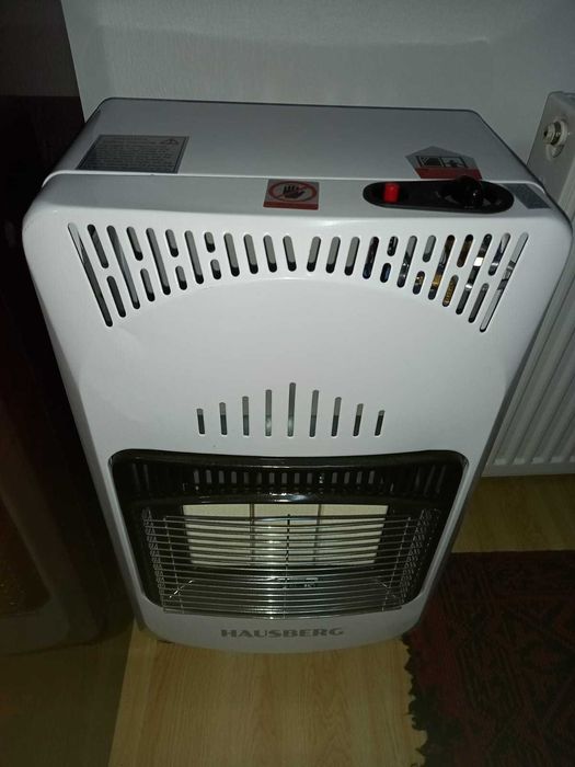 Soba pe gaz, nouă  nefolosită.