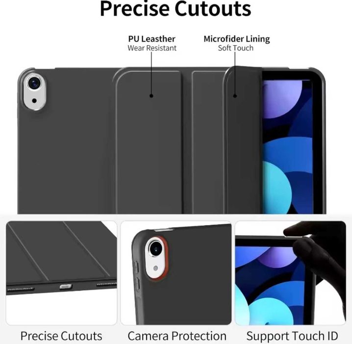 Husa iPad 10 2022 10.9 / iPad 11 2025 A16 tip carte A2757/A2777/A3355