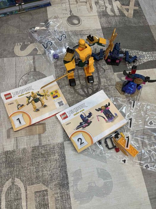 Лего Сити, Марвел, Нинджаго