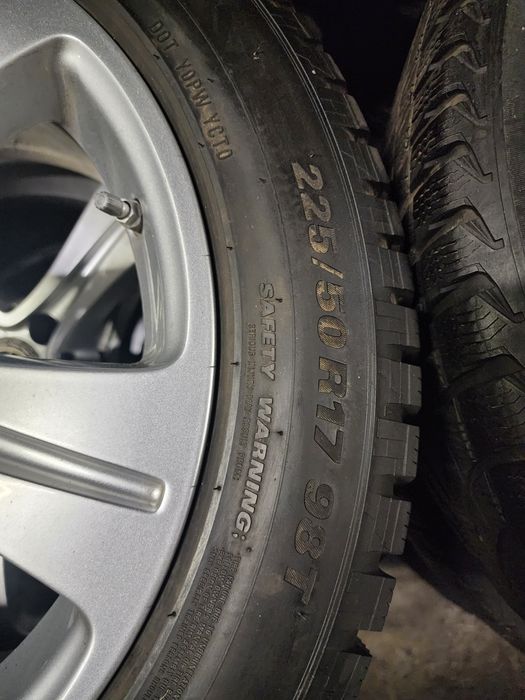 Jante originale mercedes R17 complet echipate  cu senzori și anvelope