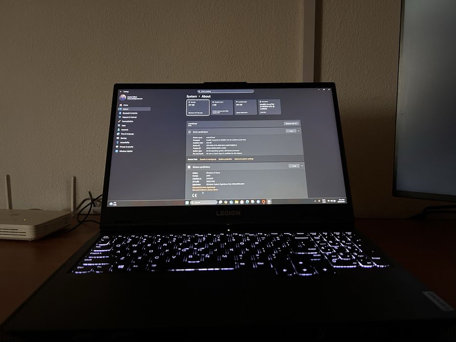 Laptop de gaming Lenovo Legion