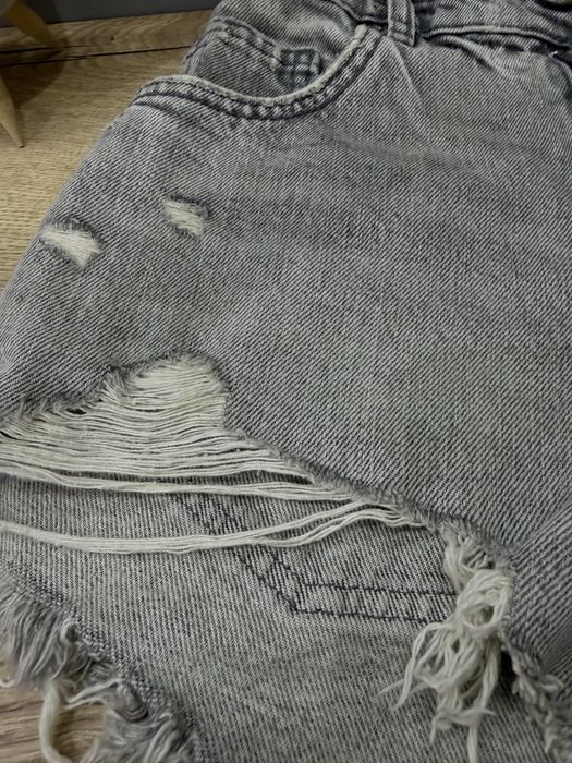 Сиви дънкови панталони ZARA