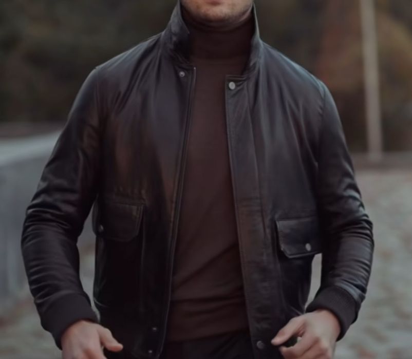 Продам кожаную куртку