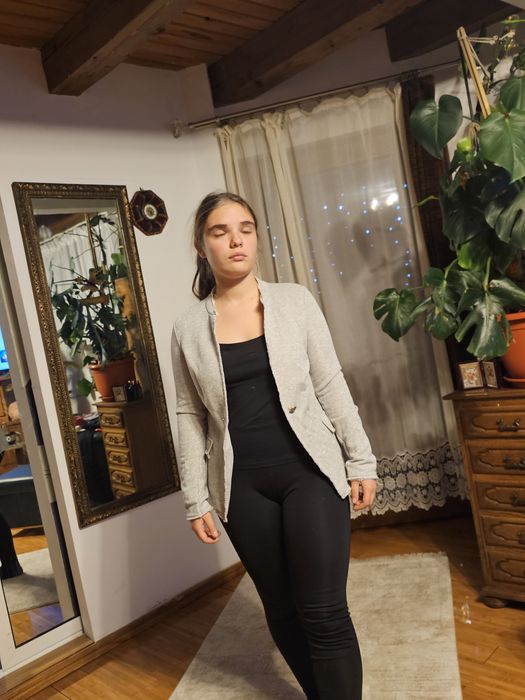 Geaca alba superba