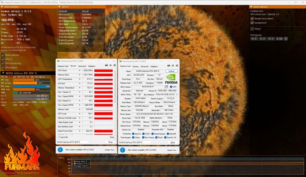 Продам видеокарту 3070Ti