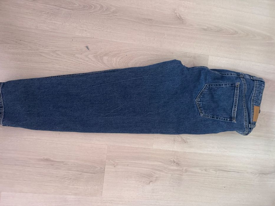 Blugi dama mom fit CA albastri