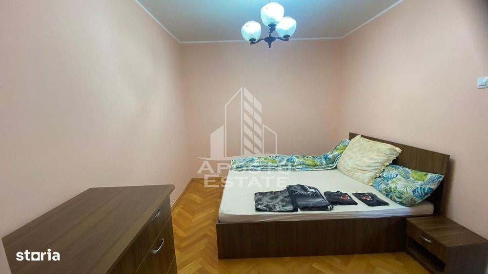 Apartament 2 camere, centrala proprie,semidecomandat, zona Dacia