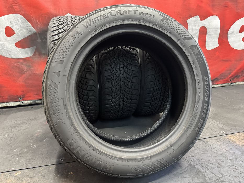 215 55 17, Зимни гуми, Kumho WinterCraftWP71, 4 броя