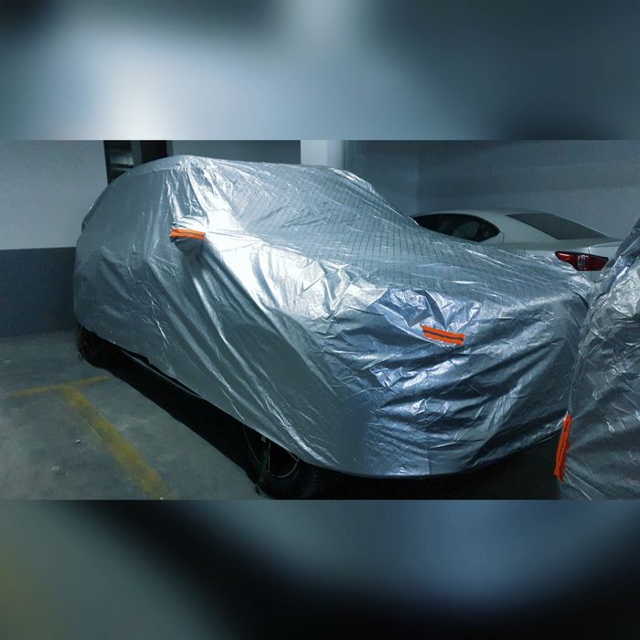 Тент чехол премиум класса с подкладкой и молнием для водителя!