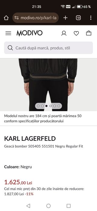 geaca karl lagerfeld