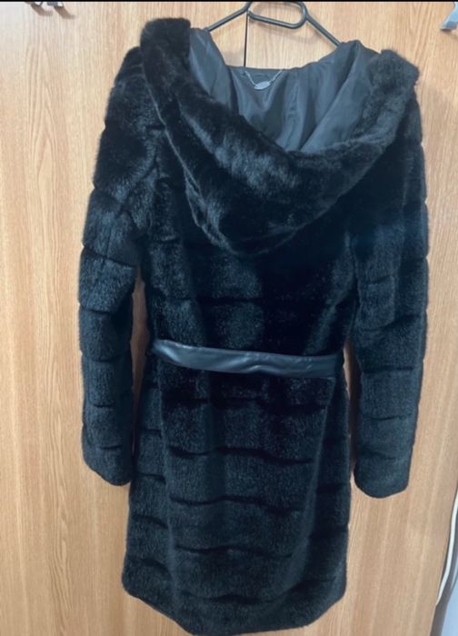 Palton din blana artificiala, Mohito, marimea 34