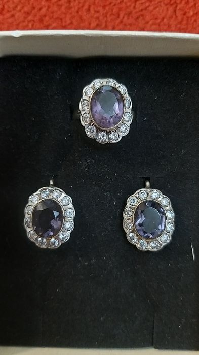 Серьги,  кольцо женские