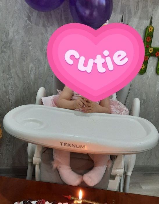 Детский стульчик для кормления б/у