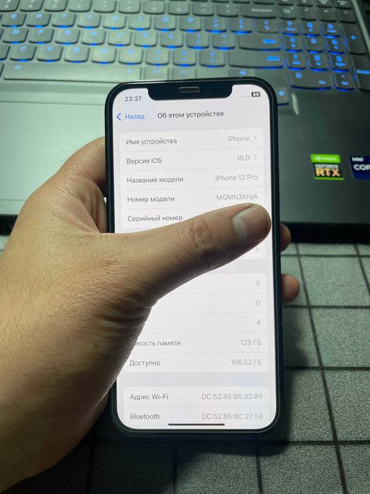 Продаю iPhone 12 PRO 128GB KH region.