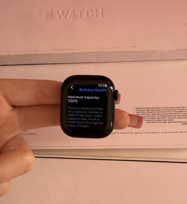 Seria 10 Celular Midnight 41 mm 100% Baterie