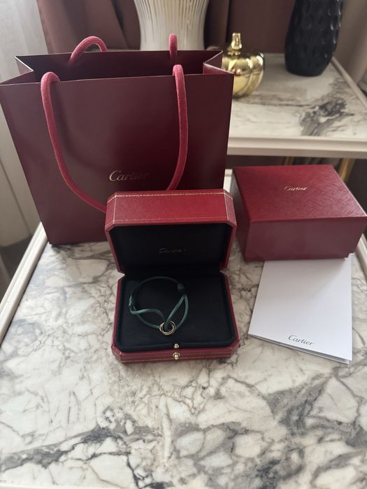 Cartier trinity картье браслет