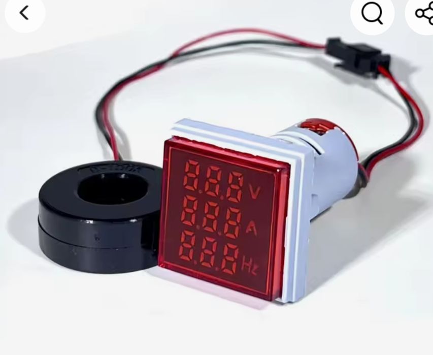 Волтметър  AC 20-500v