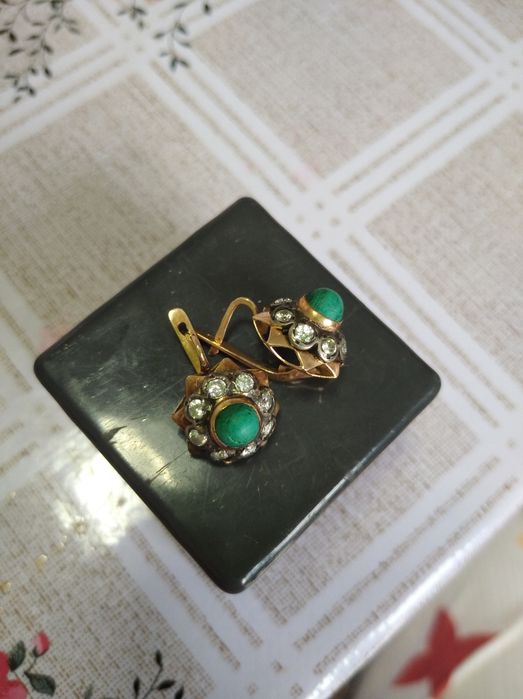 Серьги золотое единственный экземпляр