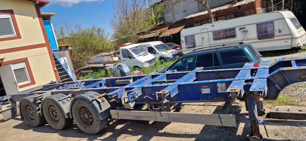 Semiremorca container Schmitz extensibila 20 40 45 picioare din 2004