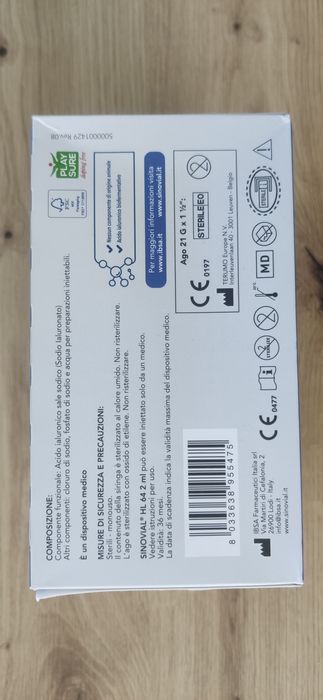 Хиалуронова инжекция за коляно - внос Италия