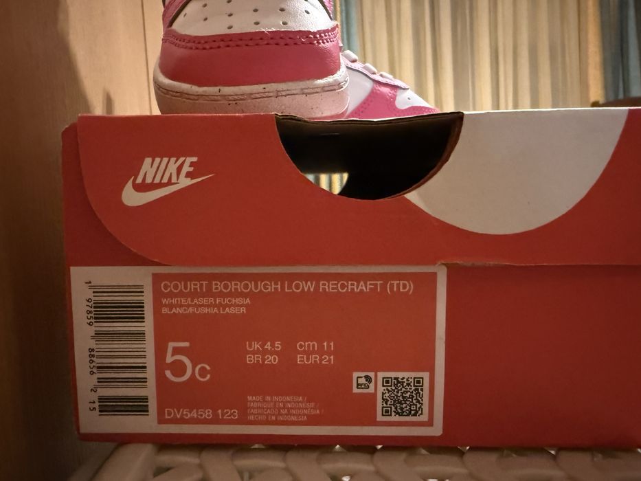 Детски обувки NIKE Court Borough Low Recraft (TD)