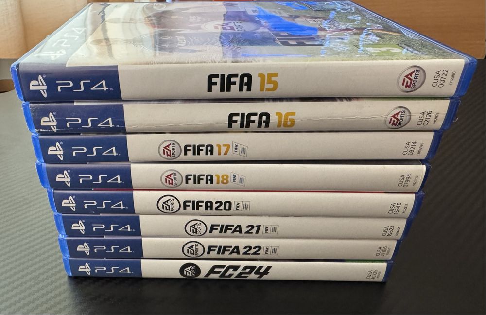 Комплект FIFA FC 15 16 17 18 20 21 22 24 игри