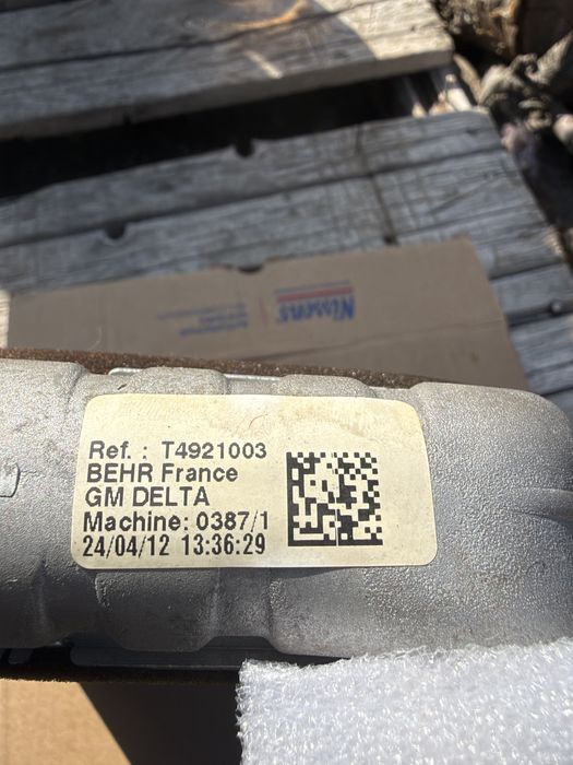 Calorifer incalzire  habitaclu opel astra j