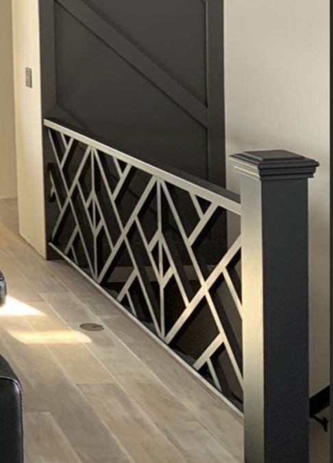 Кованые перила - лофт перила  +