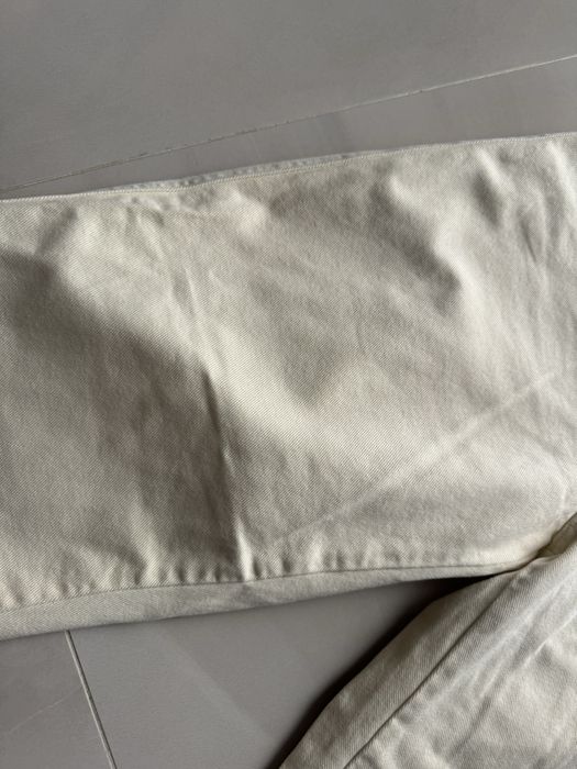 pantaloni de blugi Massimo Dutti crem marimea 40