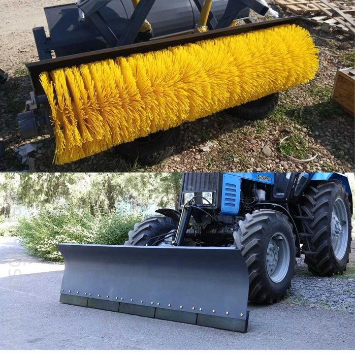 Отвалы и щетки в наличии в городе Кокшетау под любой трактор