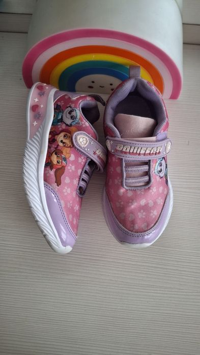 Sneakers/adidași fetițe Paw patrol cu luminițe 29
