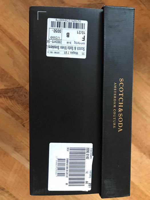 чисто нови оригинални мъжки кожени сникерси SCOTCH and SODA